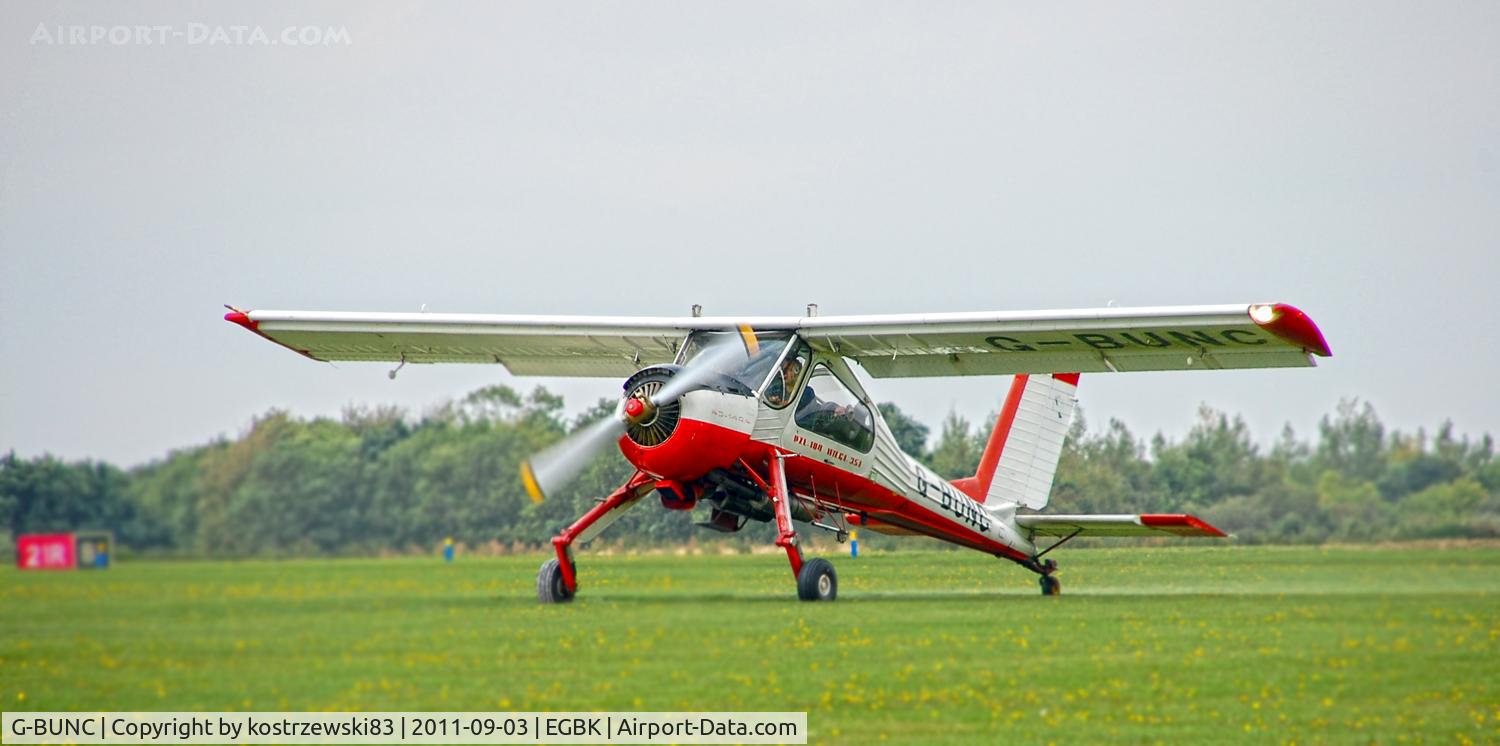 G-BUNC, 1979 PZL-Okecie PZL-104 Wilga 35A C/N 129444, Sywell 2011