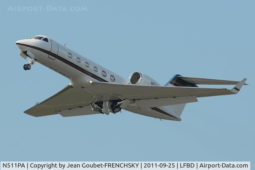 N511PA, 1989 Gulfstream Aerospace G-IV C/N 1111, APEX take off 23