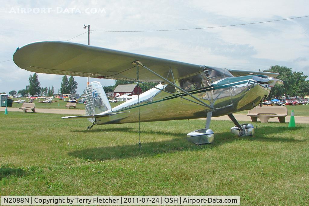 N2088N, 1947 Cessna 140 C/N 12324, At 2011 Oshkosh