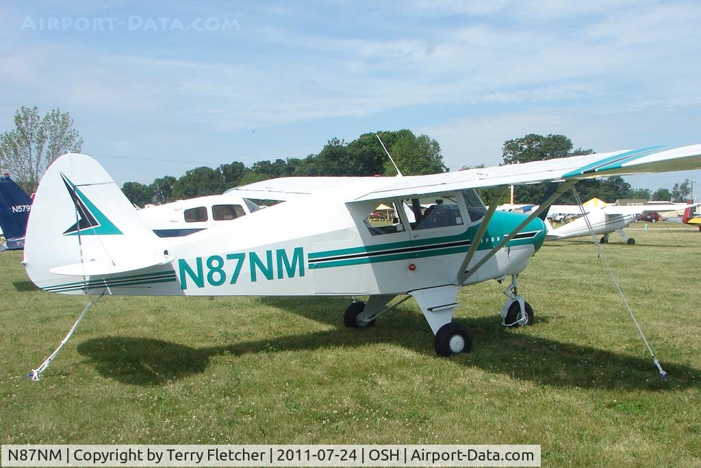 N87NM, 1957 Piper PA-22-150 C/N 22-5082, At 2011 Oshkosh