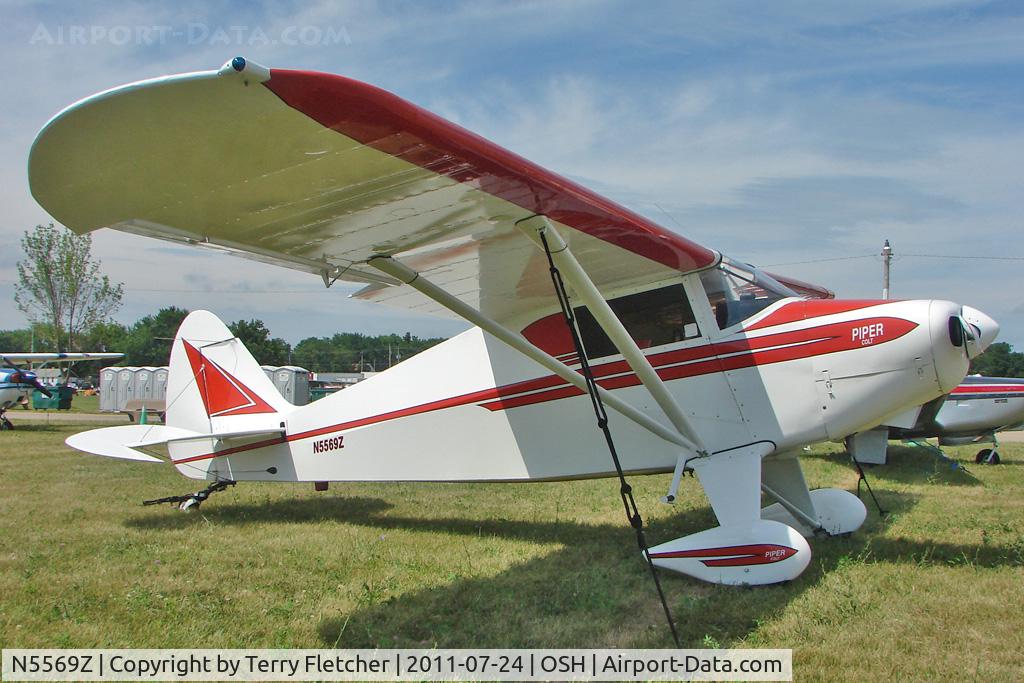 N5569Z, 1962 Piper PA-22-108 Colt C/N 22-9273, At 2011 Oshkosh