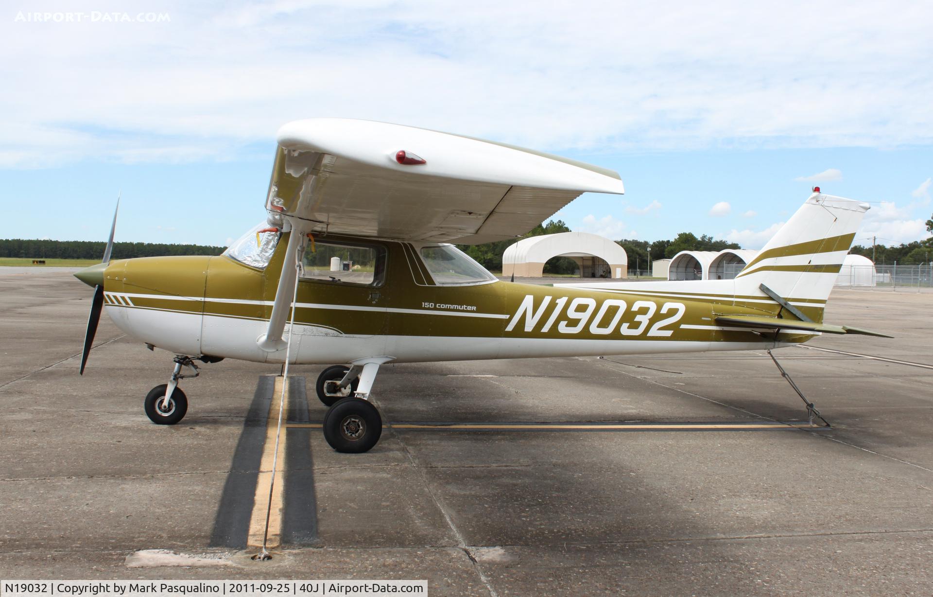 N19032, 1972 Cessna 150L C/N 15074109, Cessna 150L