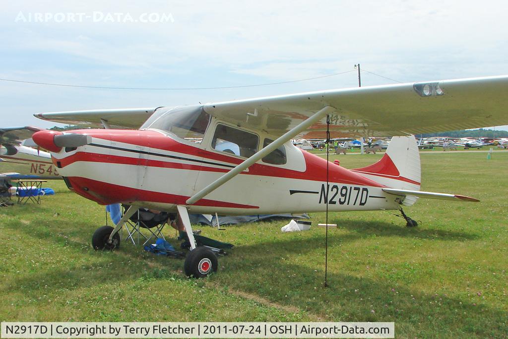 N2917D, 1955 Cessna 170B C/N 26860, At 2011 Oshkosh