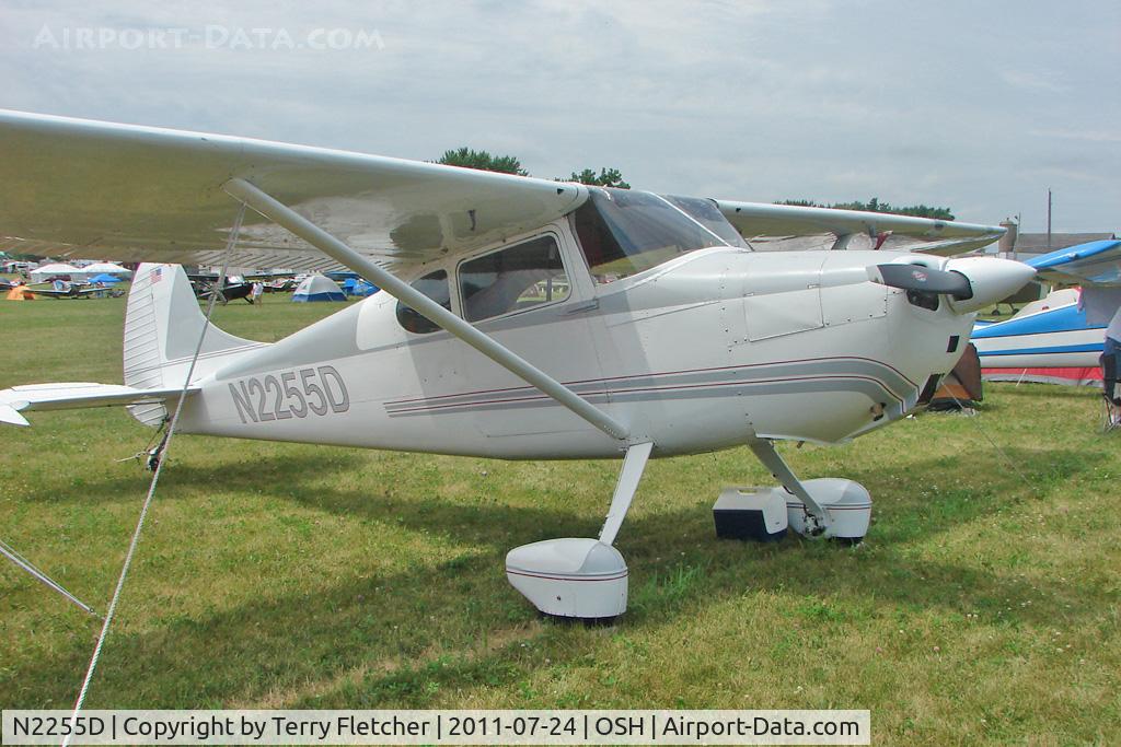 N2255D, 1952 Cessna 170B C/N 20407, At 2011 Oshkosh