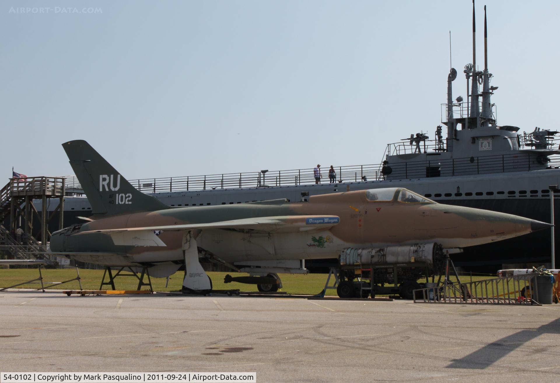 54-0102, 1957 Republic F-105B Thunderchief C/N B.5, Republic F-105B