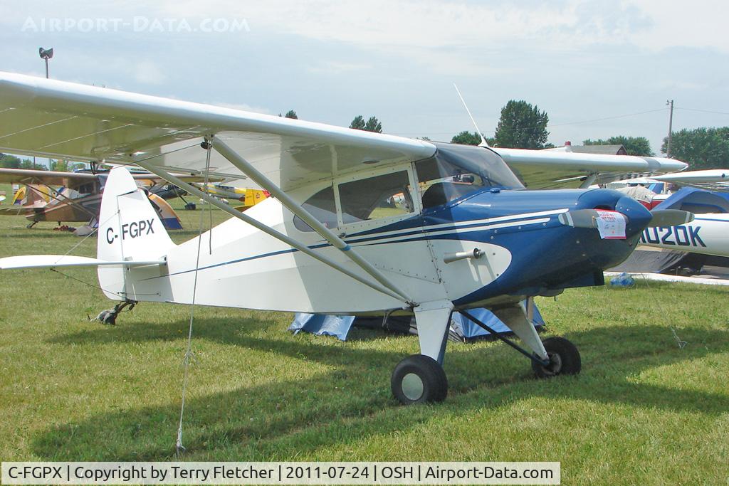 C-FGPX, 1949 Piper PA-16 Clipper C/N 16 710, At 2011 Oshkosh