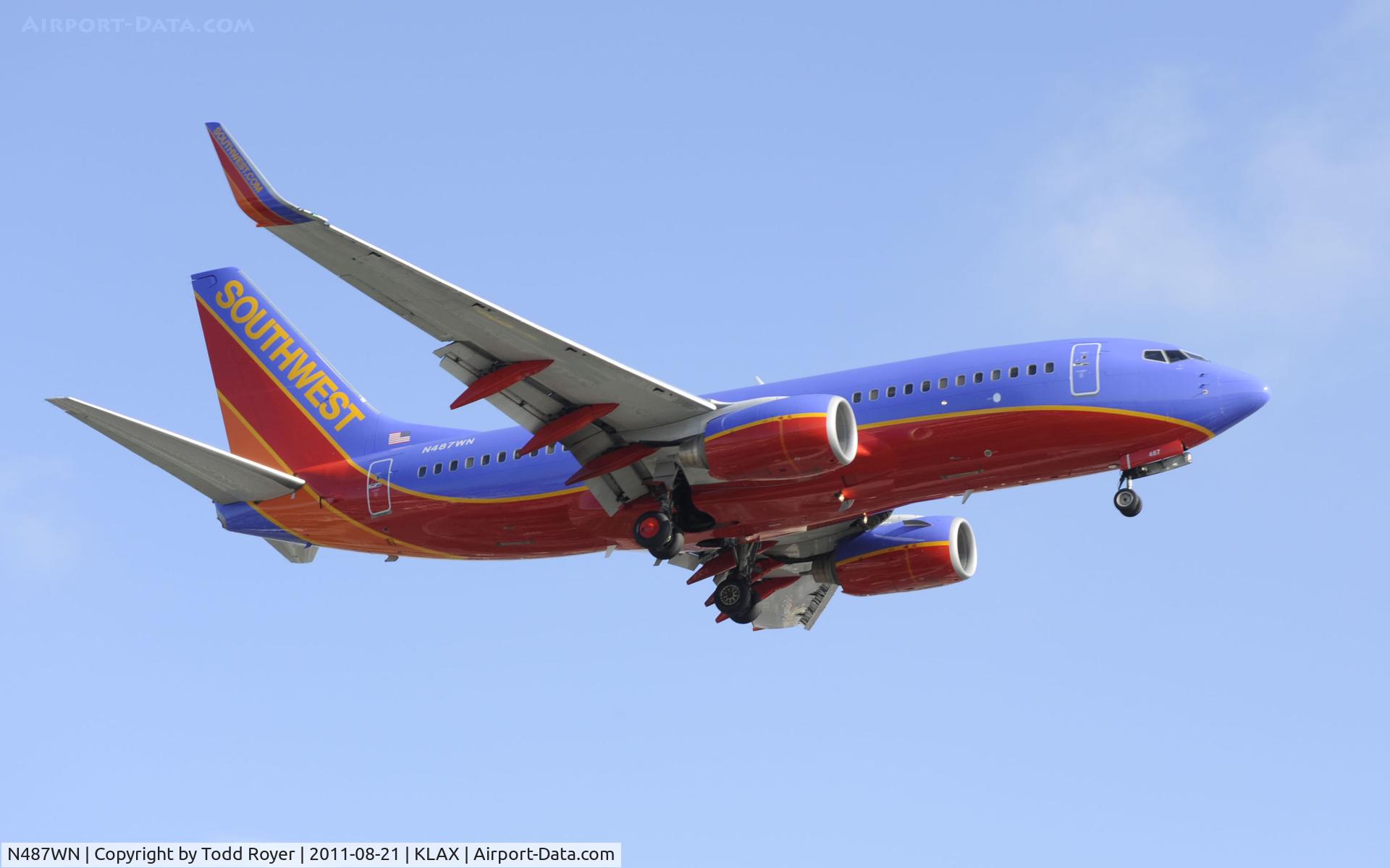 N487WN, 2004 Boeing 737-7H4 C/N 33854, Southwest