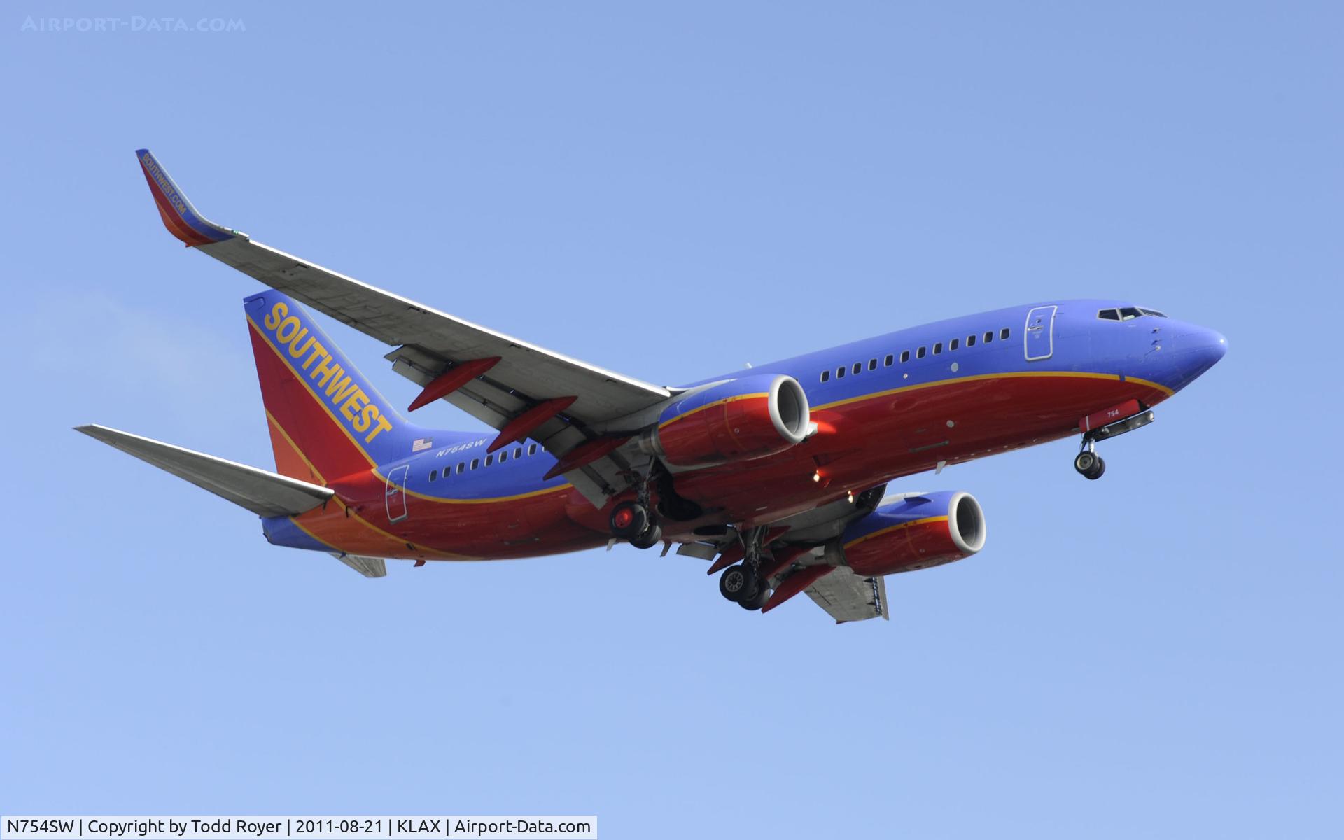N754SW, 1999 Boeing 737-7H4 C/N 29849, Southwest