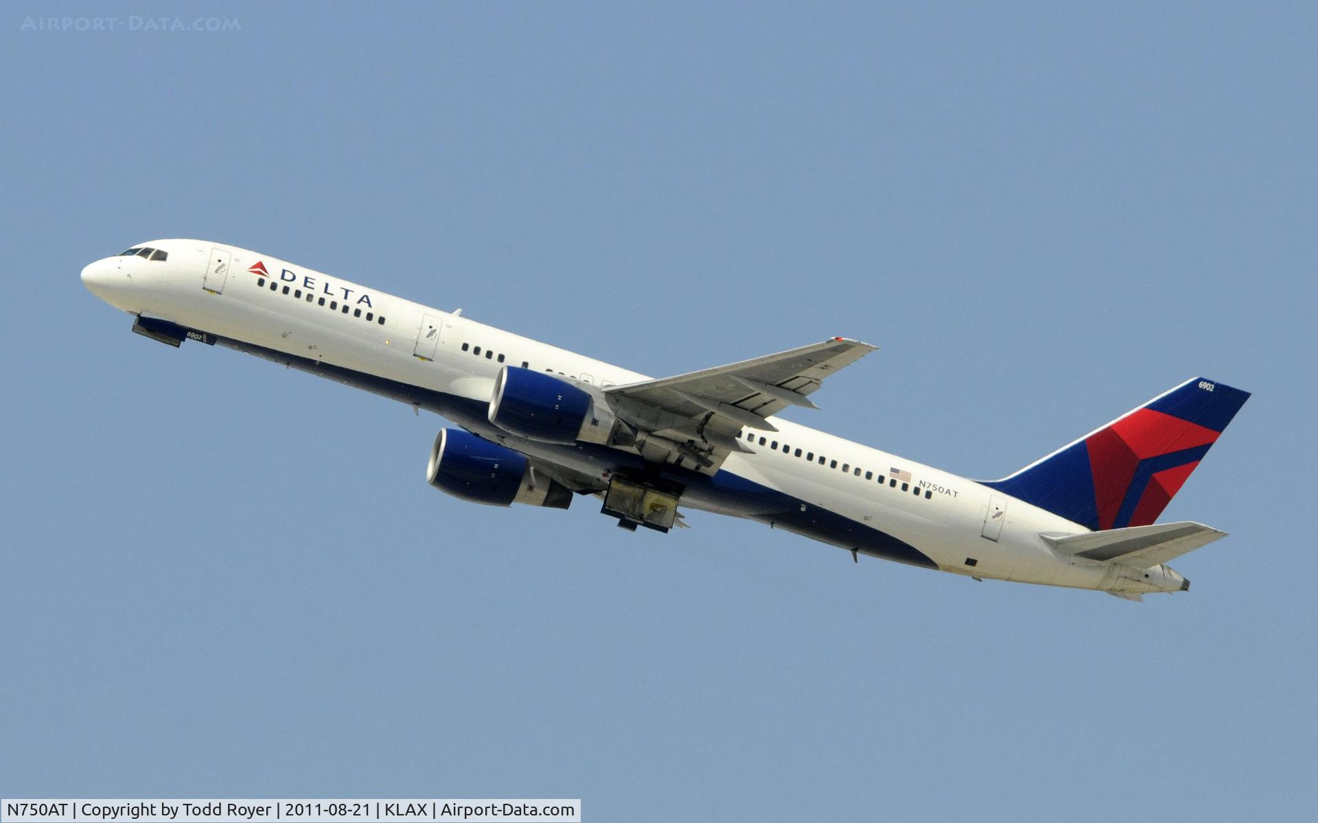 N750AT, 1984 Boeing 757-212 C/N 23126, Delta