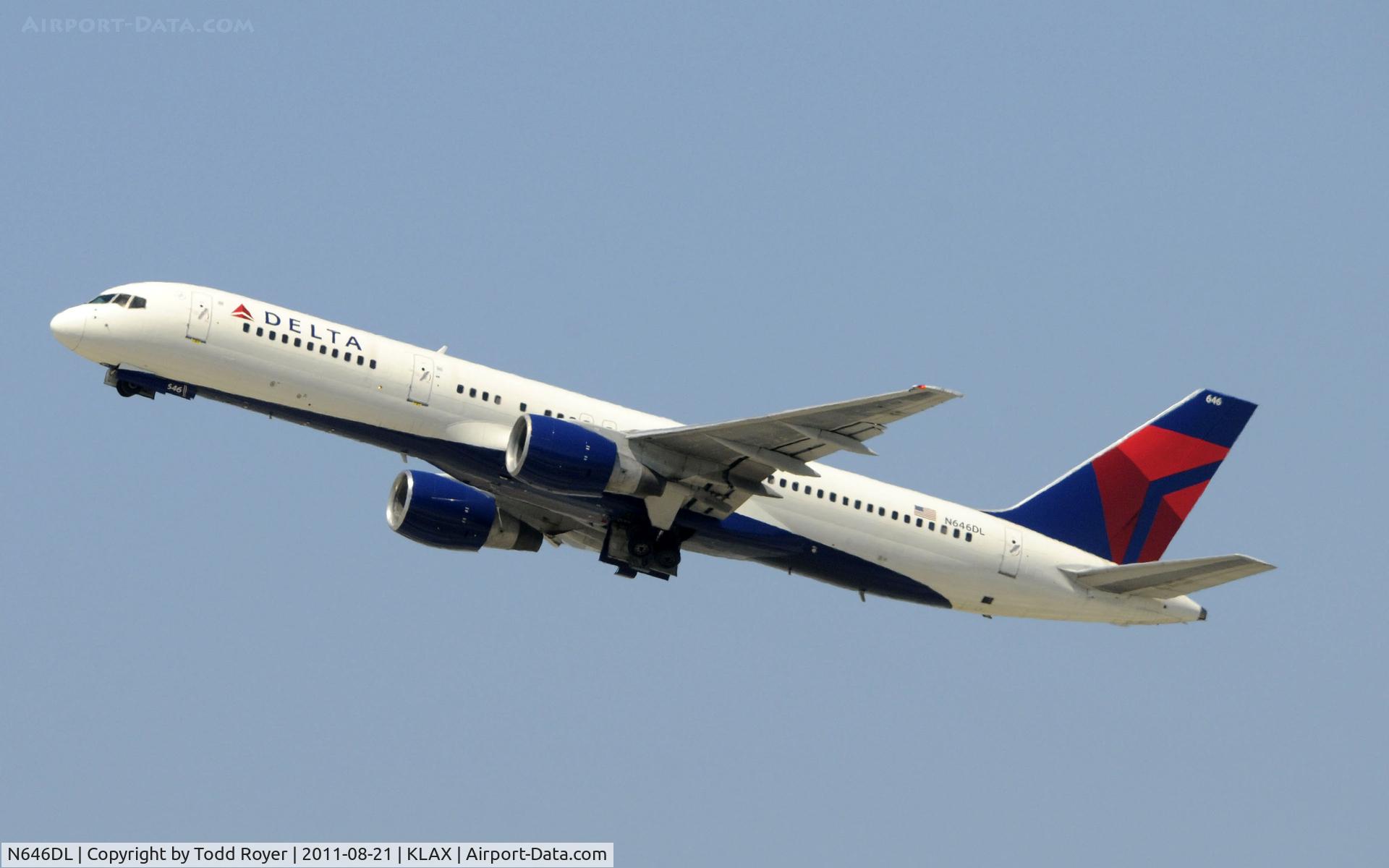 N646DL, 1989 Boeing 757-232 C/N 24217, Delta