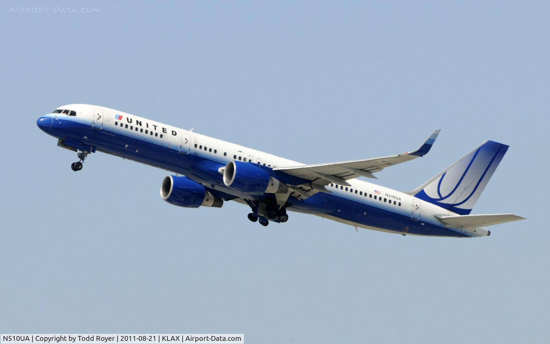 N510UA, 1990 Boeing 757-222 C/N 24780, United