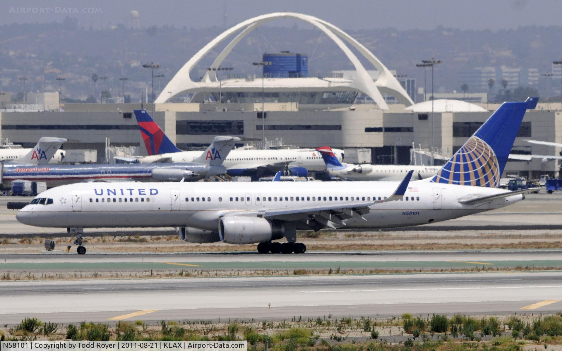 N58101, 1994 Boeing 757-224 C/N 27291, United