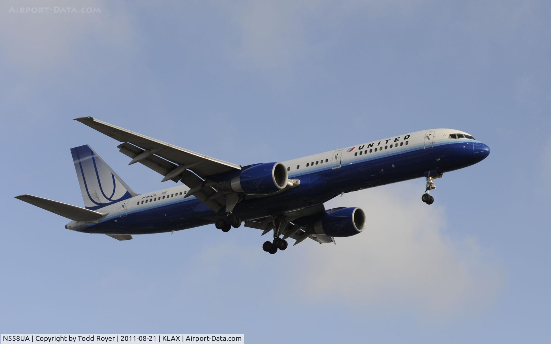N558UA, 1992 Boeing 757-222 C/N 26654, United