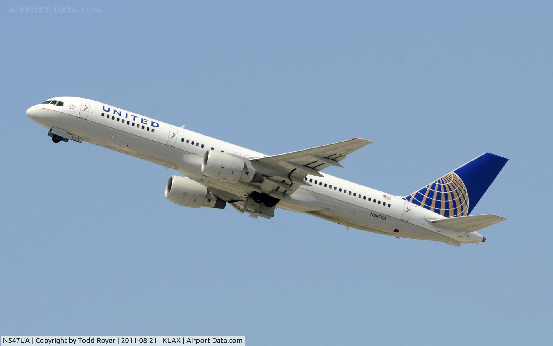 N547UA, 1991 Boeing 757-222 C/N 25368, United