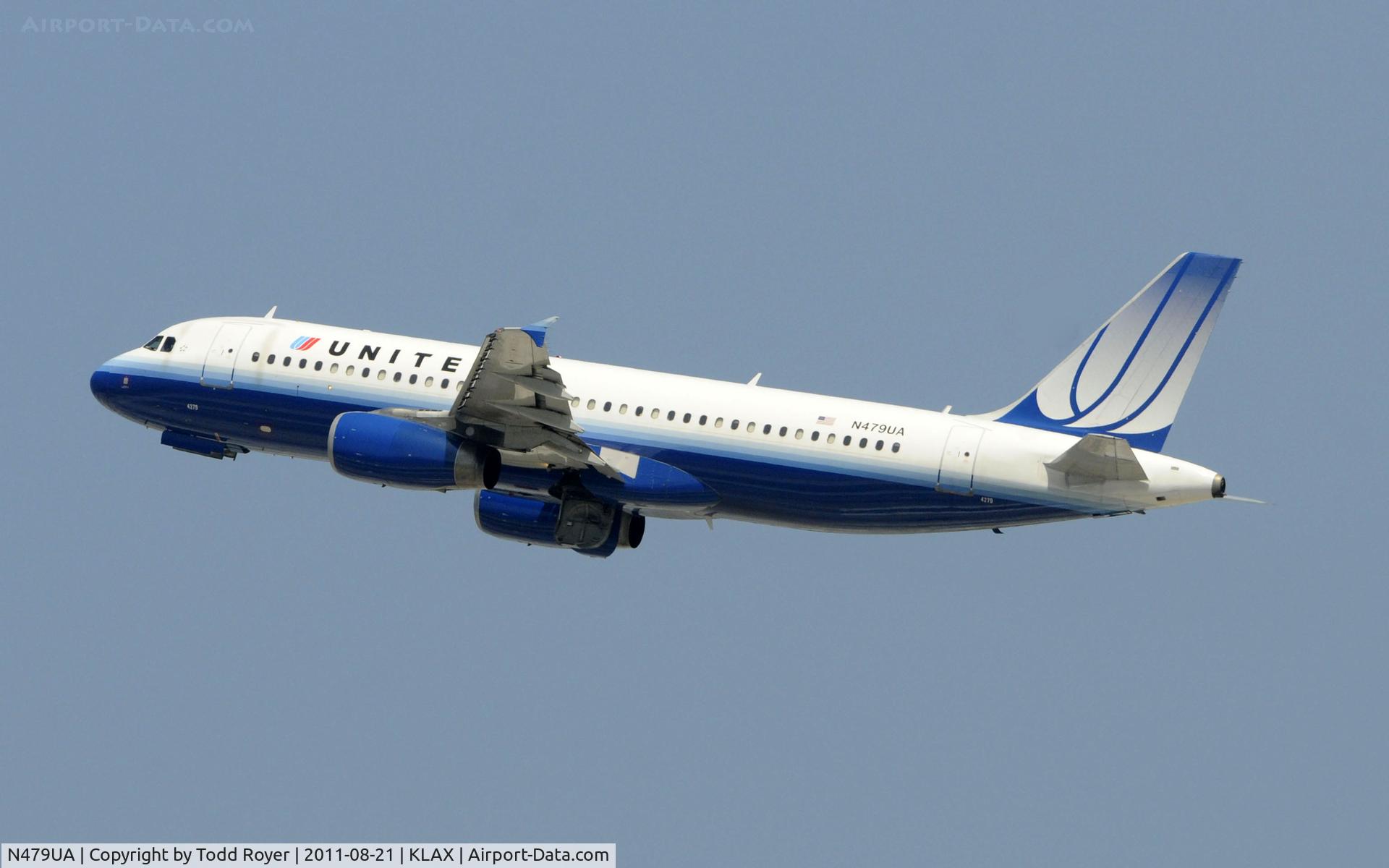 N479UA, 2001 Airbus A320-232 C/N 1538, United