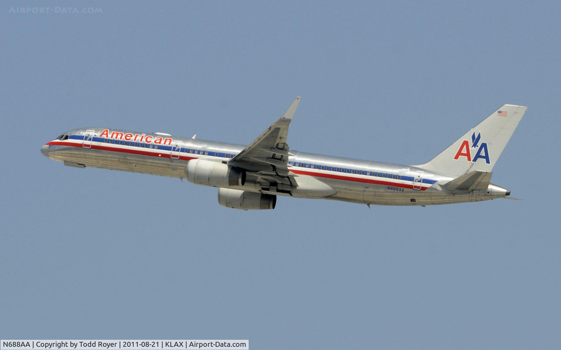 N688AA, 1993 Boeing 757-223 C/N 25730, American