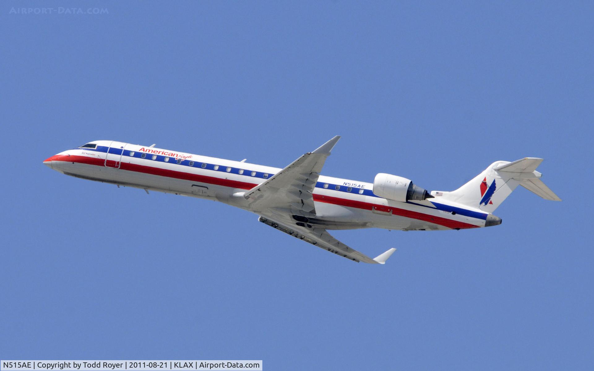 N515AE, 2003 Bombardier CRJ-701ER (CL-600-2C10) Regional Jet C/N 10121, American