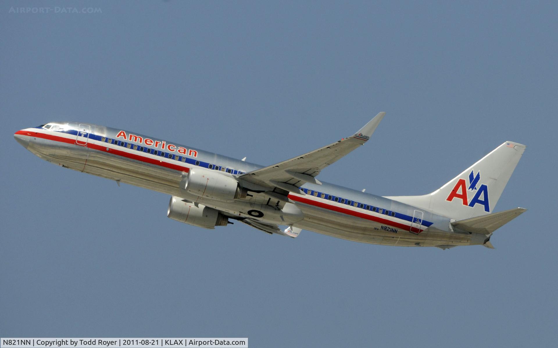 N821NN, 2009 Boeing 737-823 C/N 30912, American