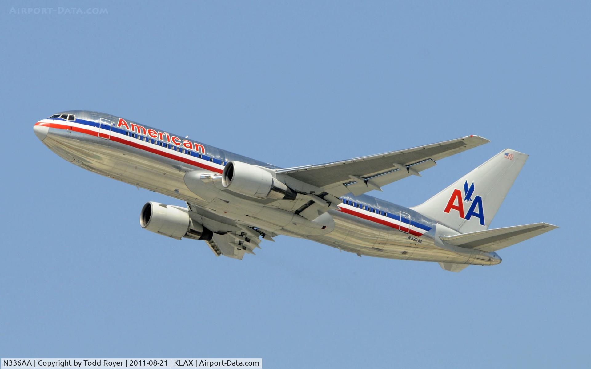 N336AA, 1987 Boeing 767-223 C/N 22334, American
