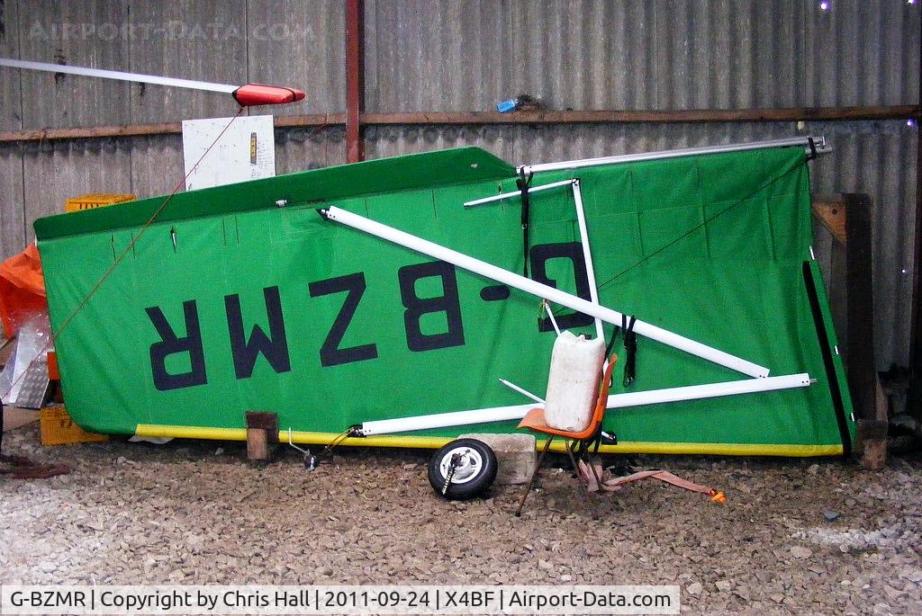 G-BZMR, 2000 Raj Hamsa X-Air 582(2) C/N BMAA/HB/149, At Brook Farm airstrip, Pilling