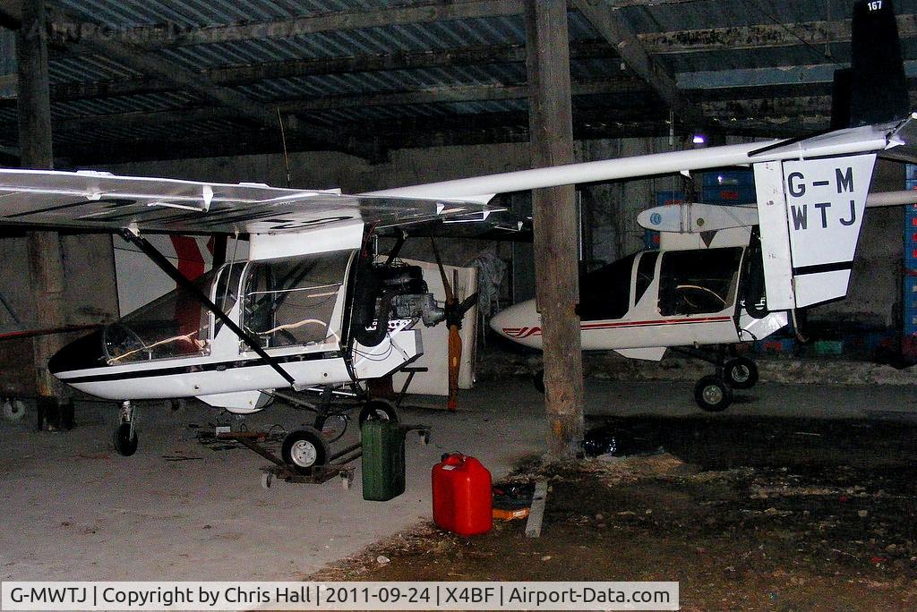 G-MWTJ, 1992 CFM Shadow Series DD C/N K167, At Brook Farm airstrip, Pilling