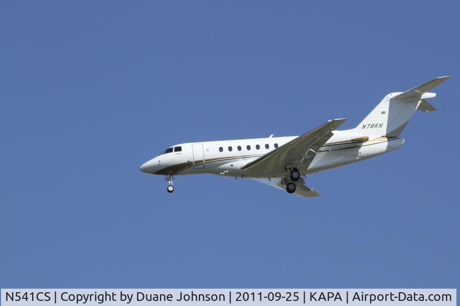 N541CS, 2004 Cessna 560XLS Citation Excel C/N 560-5521, On Final to KAPA