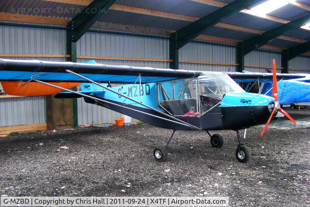 G-MZBD, 1996 Rans S-6ESD XL Coyote II C/N PFA 204-12957, at Rossall Field, Tarn Farm