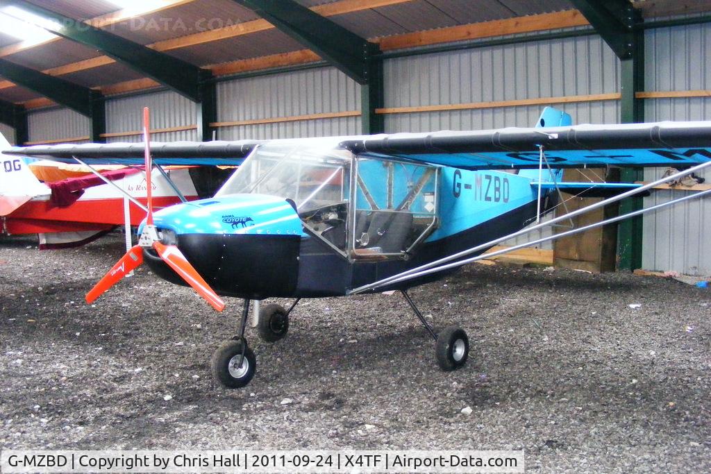 G-MZBD, 1996 Rans S-6ESD XL Coyote II C/N PFA 204-12957, at Rossall Field, Tarn Farm
