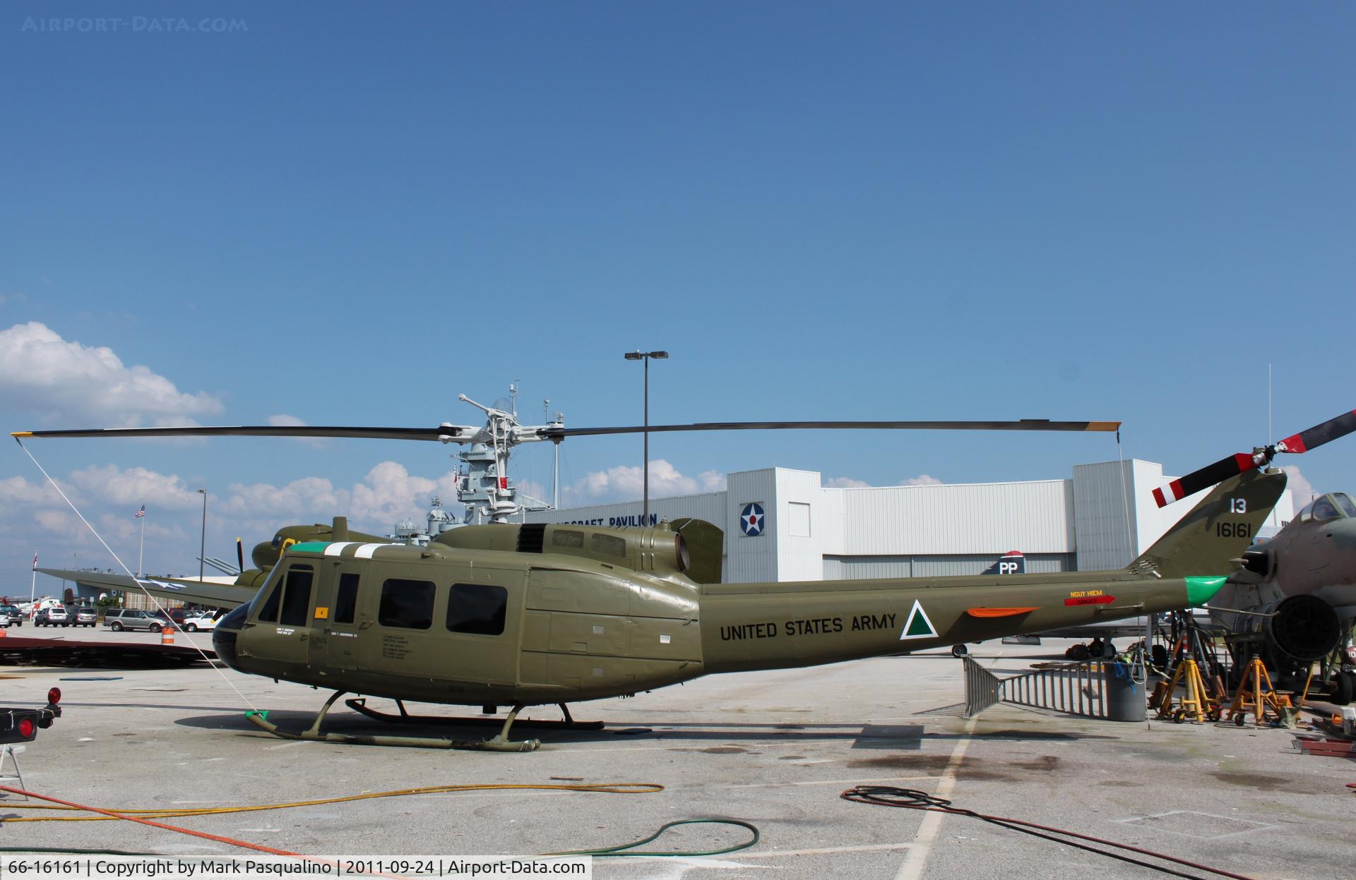 66-16161, 1966 Bell UH-1H Iroquois C/N 5855, Bell UH-1D-BF