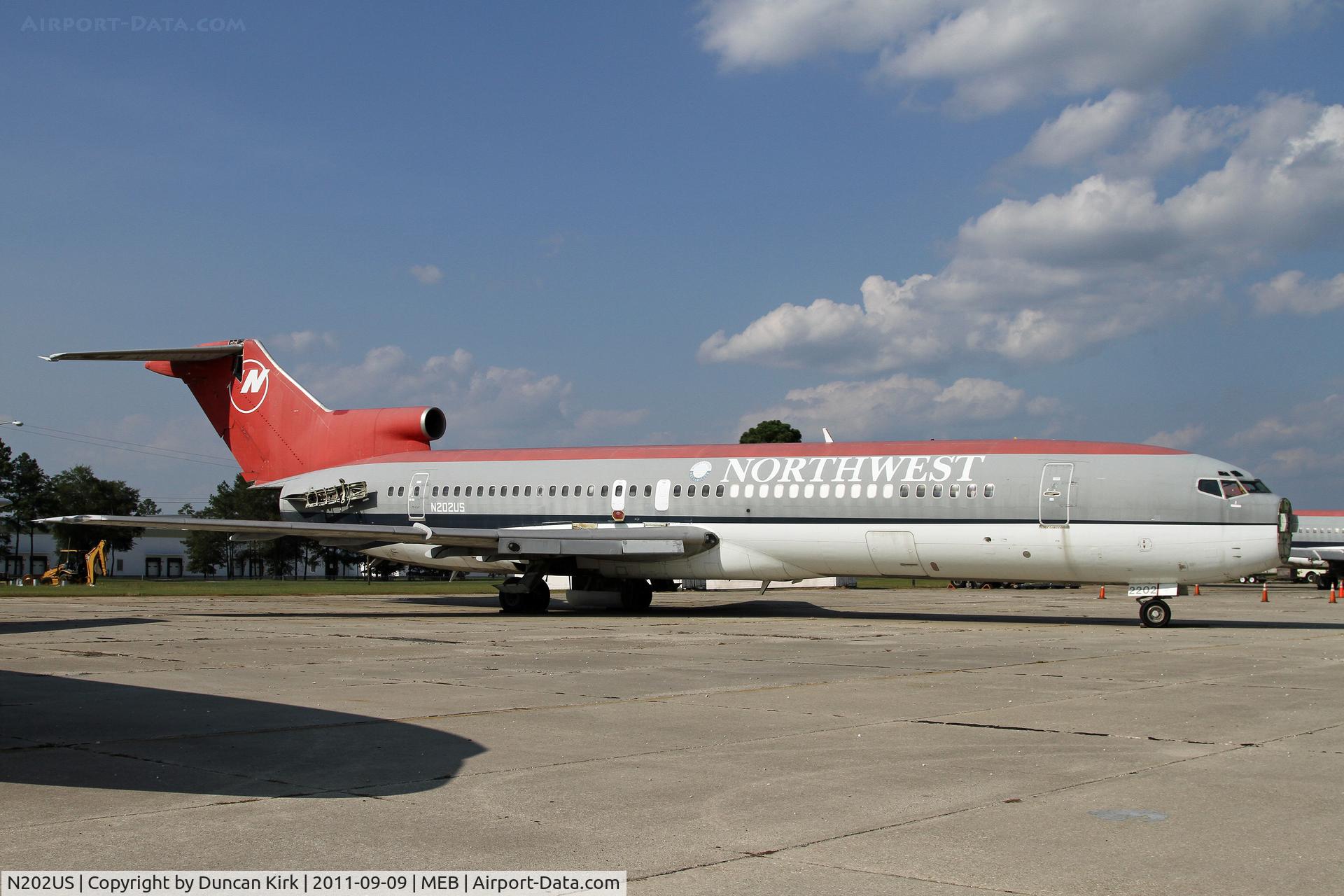 N202US, 1980 Boeing 727-251 C/N 22155, Being parted out