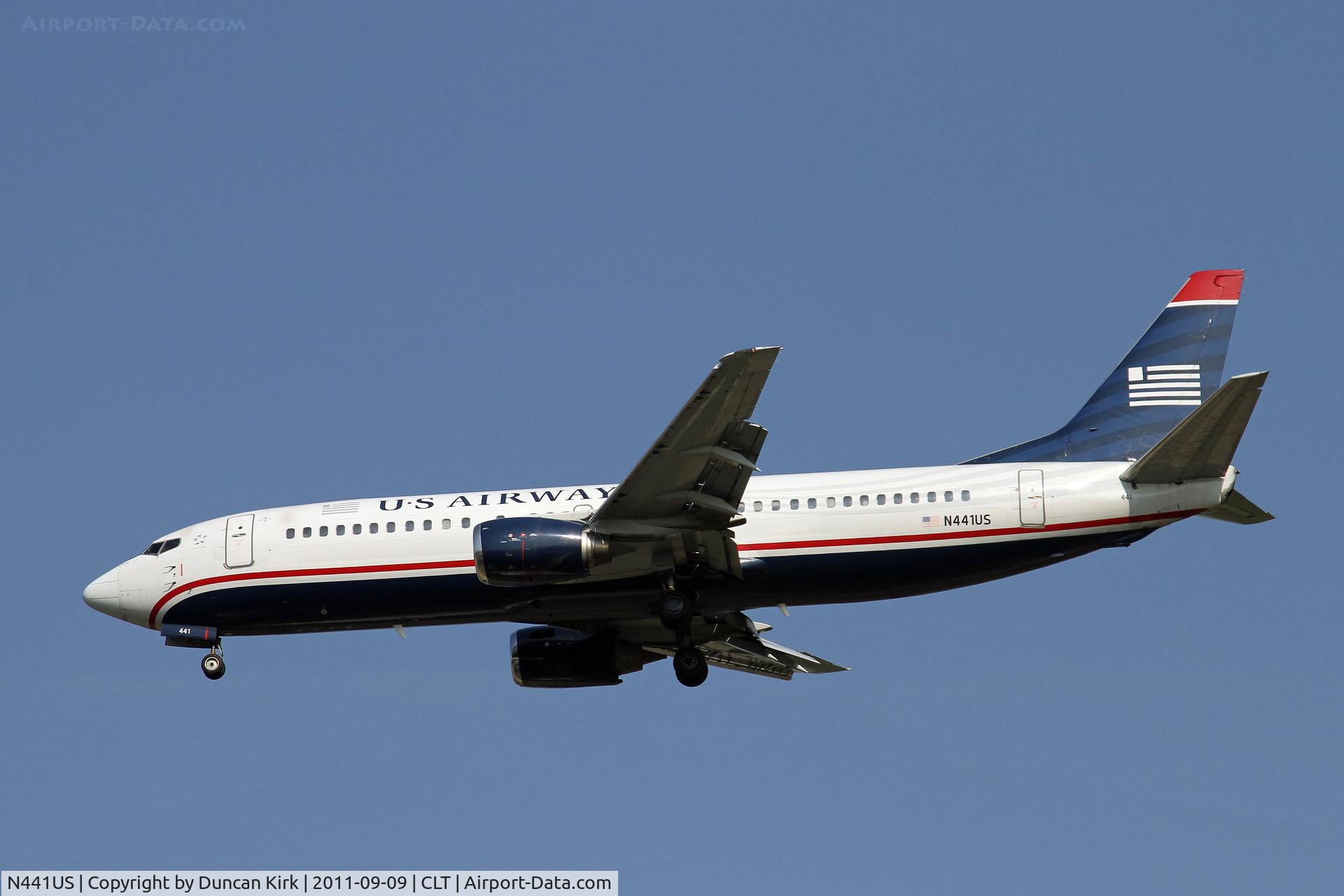 N441US, 1990 Boeing 737-4B7 C/N 24812, This Airbus customer still operates many Boeings