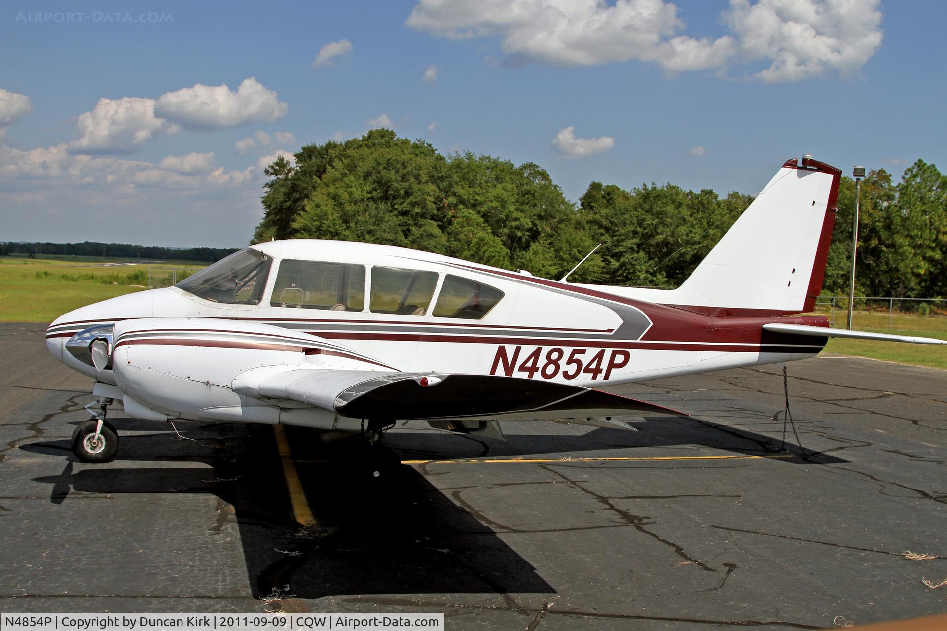 N4854P, 1961 Piper PA-23-250 C/N 27-427, Stubby-nosed Aztec