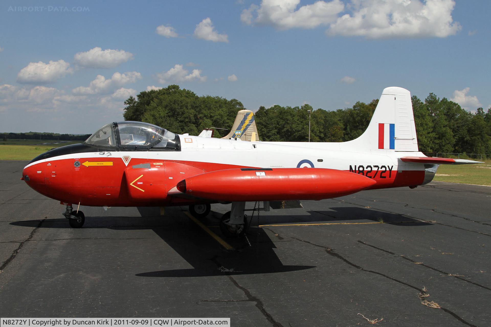 N8272Y, 1965 BAC 84 Jet Provost T.4 C/N Not found XR704, As a Brit I was happy to find this on the Cheraw ramp