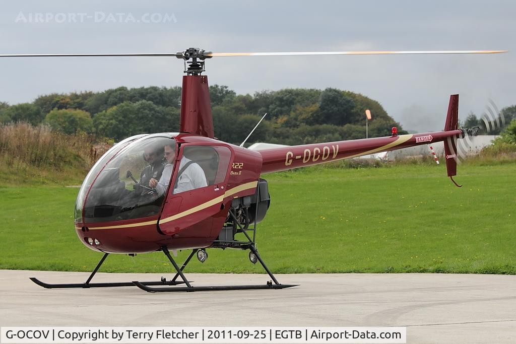G-OCOV, 2001 Robinson R22 Beta C/N 3217, At Booker