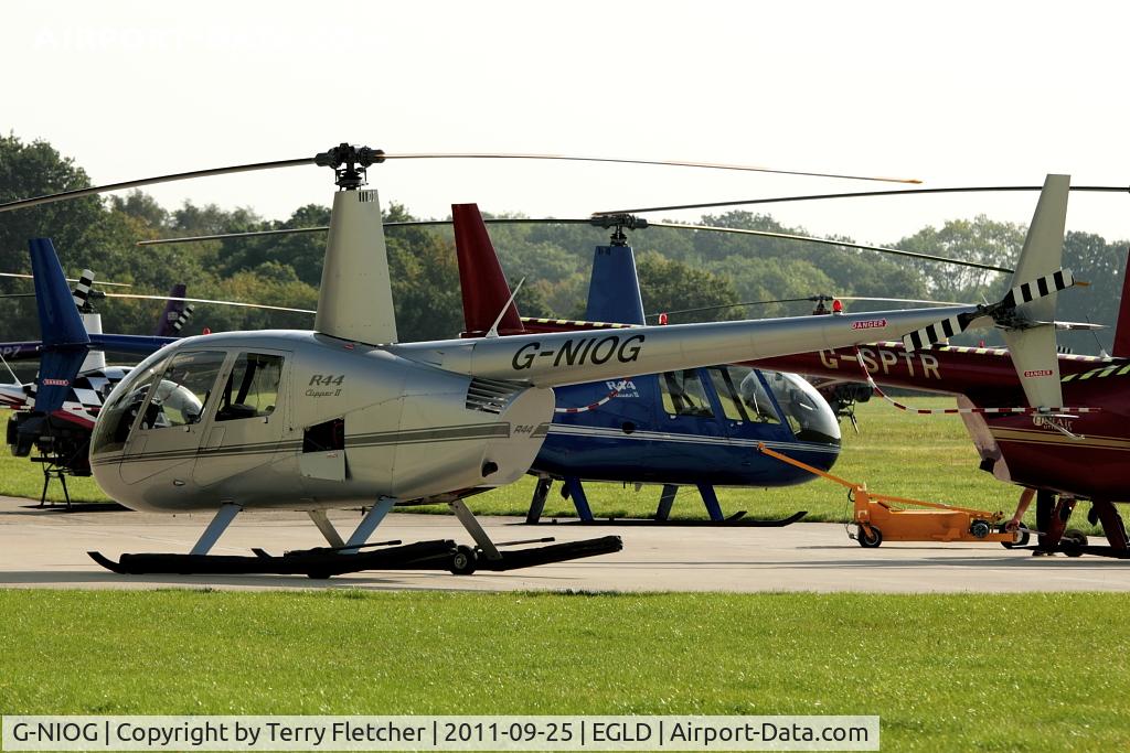 G-NIOG, 2004 Robinson R44 Clipper II C/N 10471, 2004 Robinson Helicopter Co Inc ROBINSON R44 II, c/n: 10471 at Denham