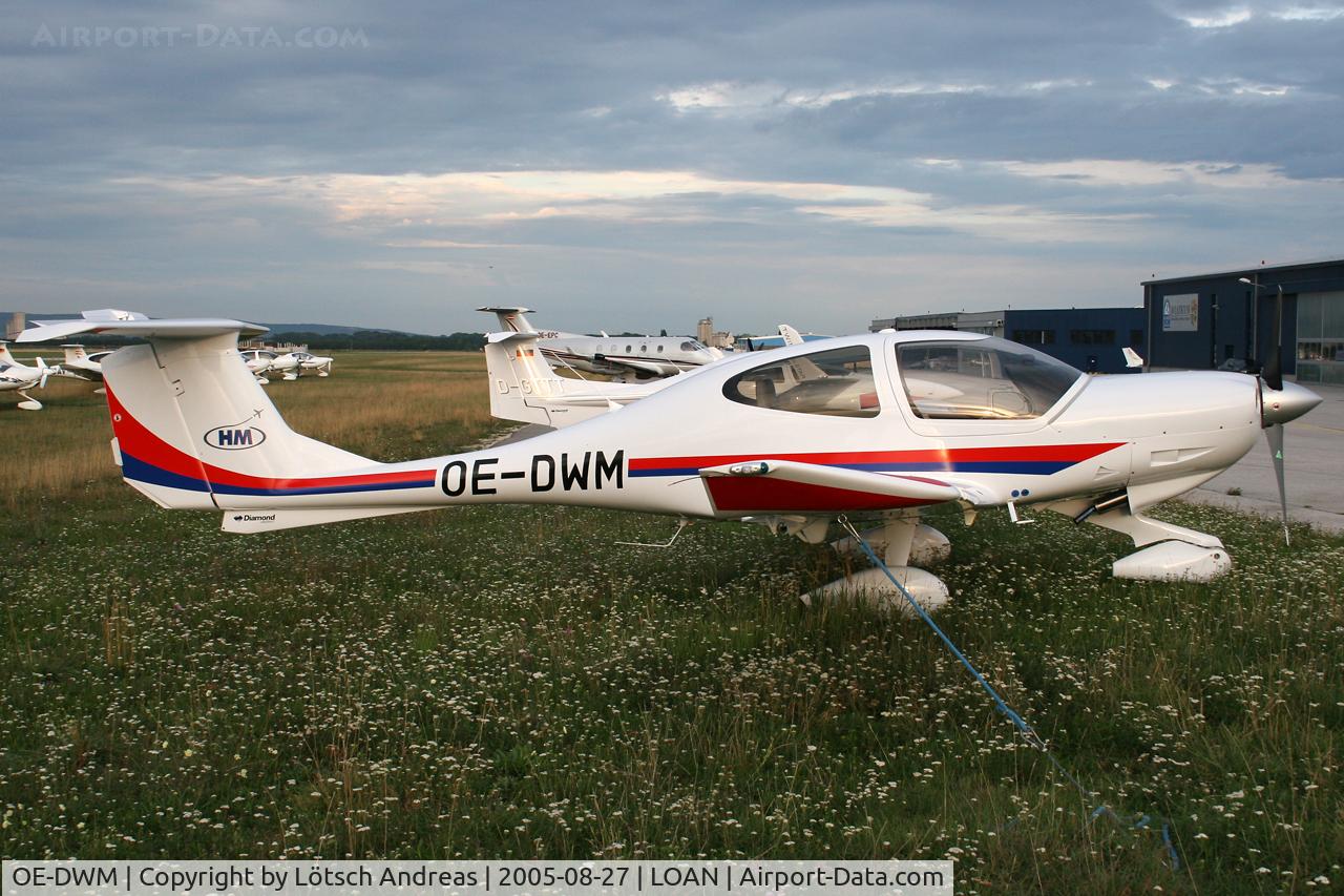 OE-DWM, 2005 Diamond DA-40D Diamond Star C/N D4.158, Wiener Neustadt OST