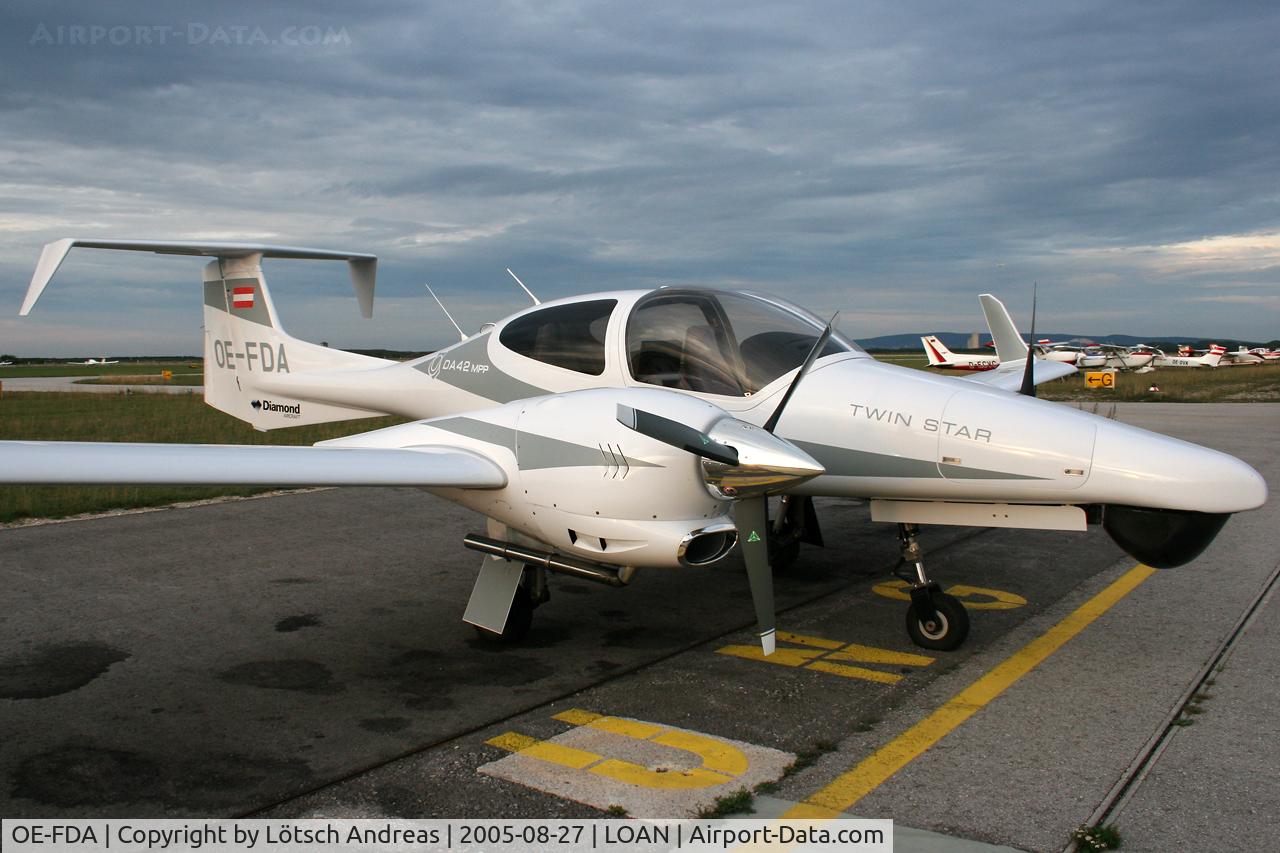OE-FDA, Diamond DA-42MPP Twin Star C/N 42.005, converted to DA42 MPP