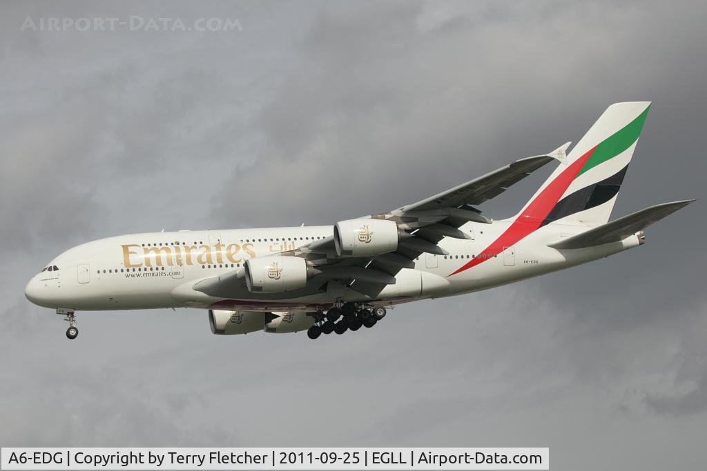 A6-EDG, 2009 Airbus A380-861 C/N 023, Emirates 2009 Airbus A380-861, c/n: 023