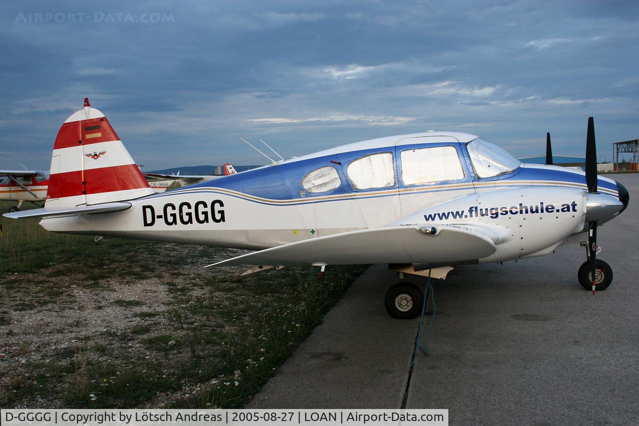 D-GGGG, Piper PA-23-160F Apache Apache C/N 23-1579, Wiener Neustadt OST