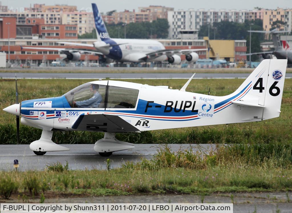 F-BUPL, Robin DR-400-120 Petit Prince C/N 832, Participant of the French Young Pilot Tour 2011