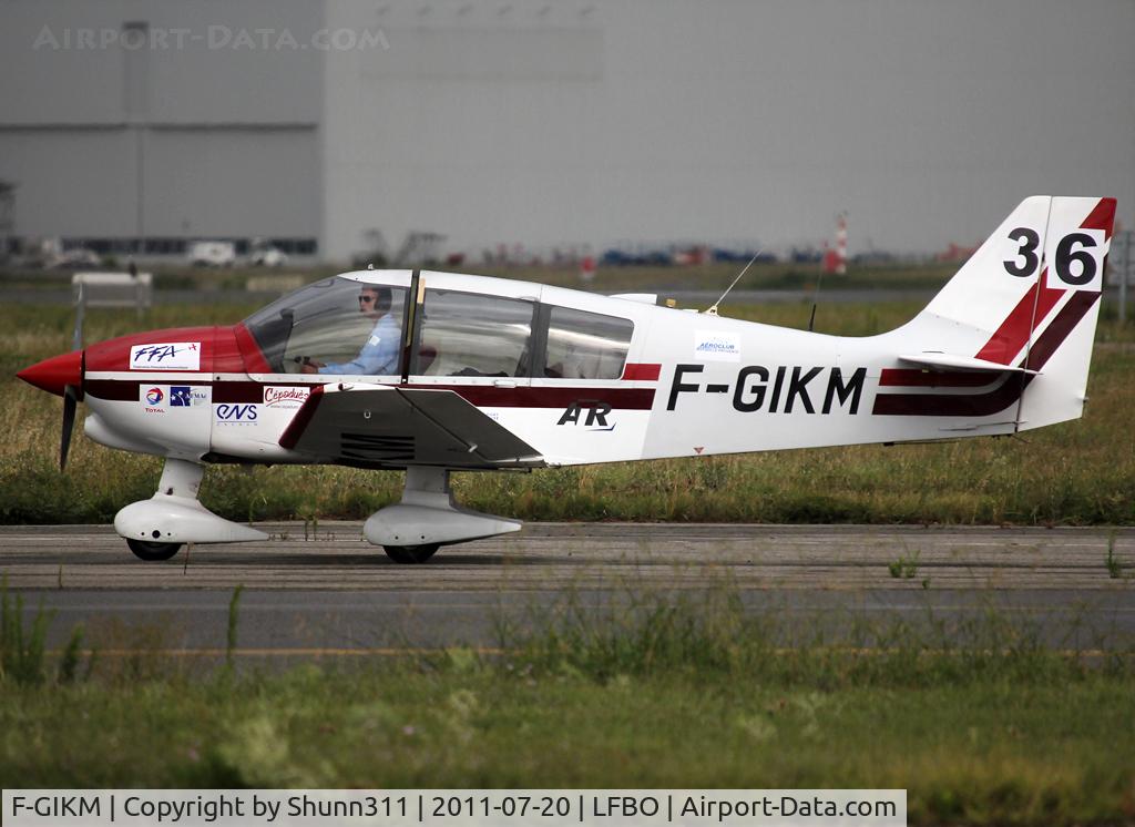 F-GIKM, Robin DR-400-120 C/N 1945, Participant of the French Young Pilot Tour 2011