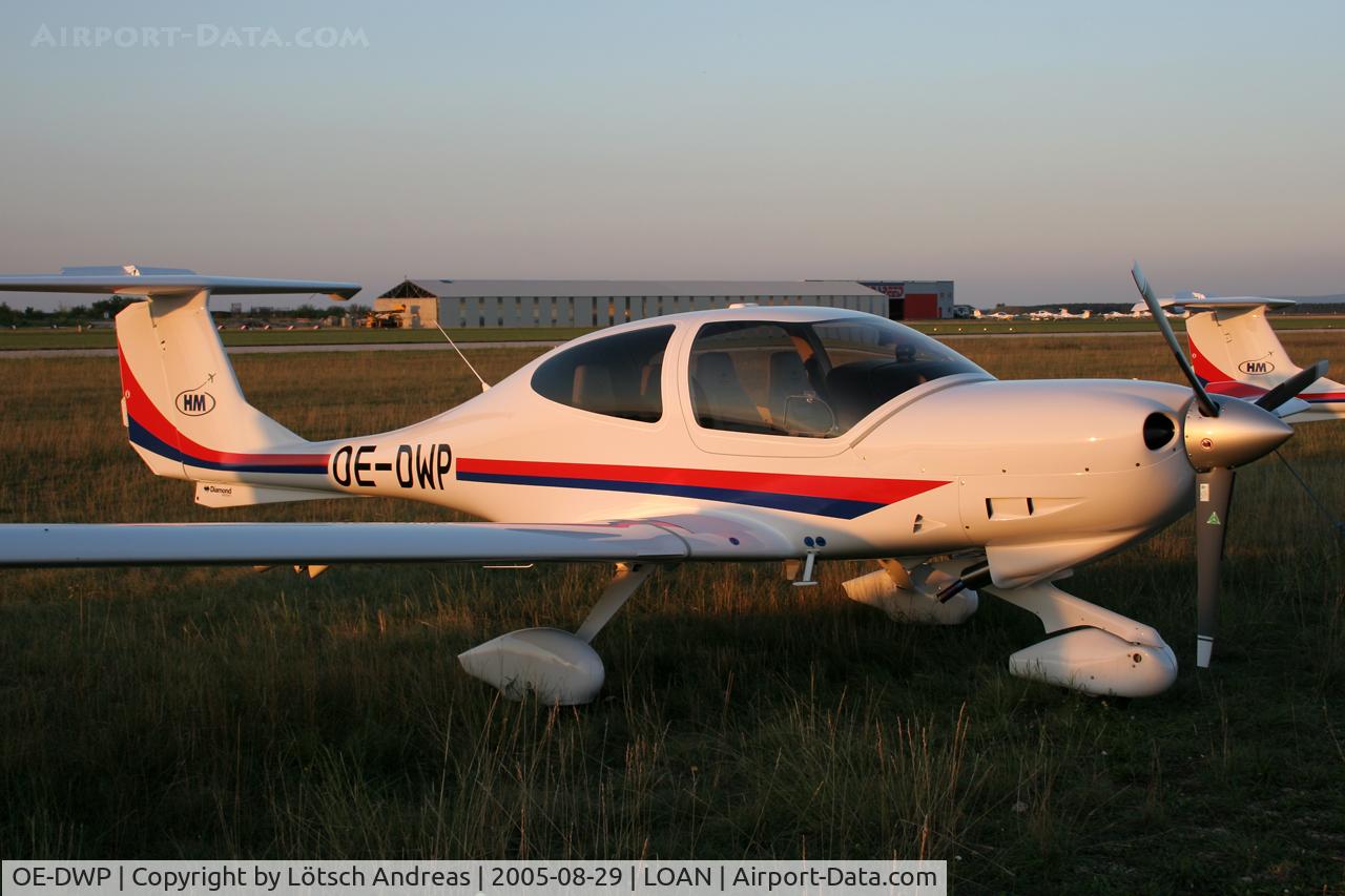 OE-DWP, 2005 Diamond DA-40D Diamond Star C/N D4.167, Wiener Neustadt OST