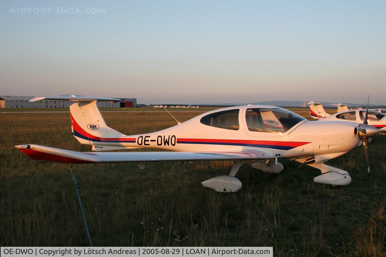 OE-DWO, 2005 Diamond DA-40D Diamond Star C/N D4.166, Wiener Neustadt OST