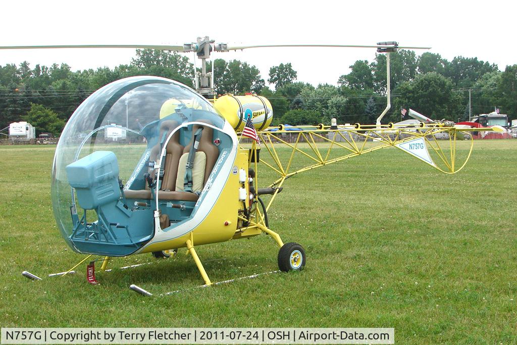 N757G, 2008 Canadian Home Rotors Safari C/N 001, At 2011 Oshkosh