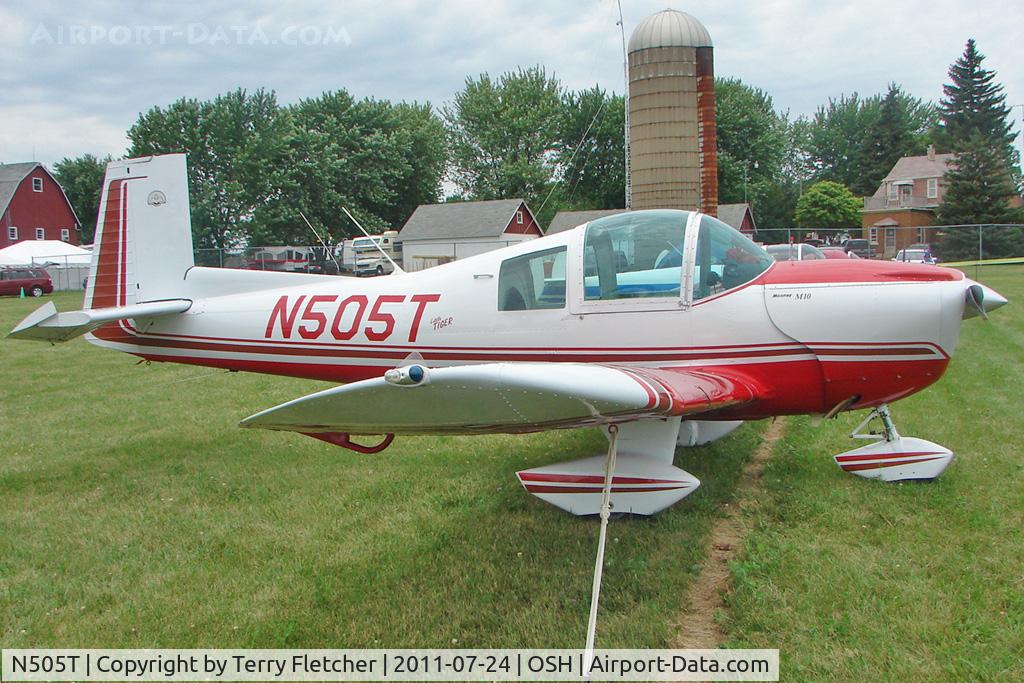 N505T, 1970 Mooney M10 Cadet C/N 700048, At 2011 Oshkosh