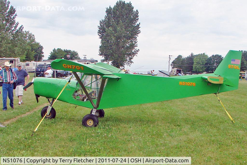 N51076, 2006 Zenith STOL CH-701 C/N 7-5845, At 2011 Oshkosh