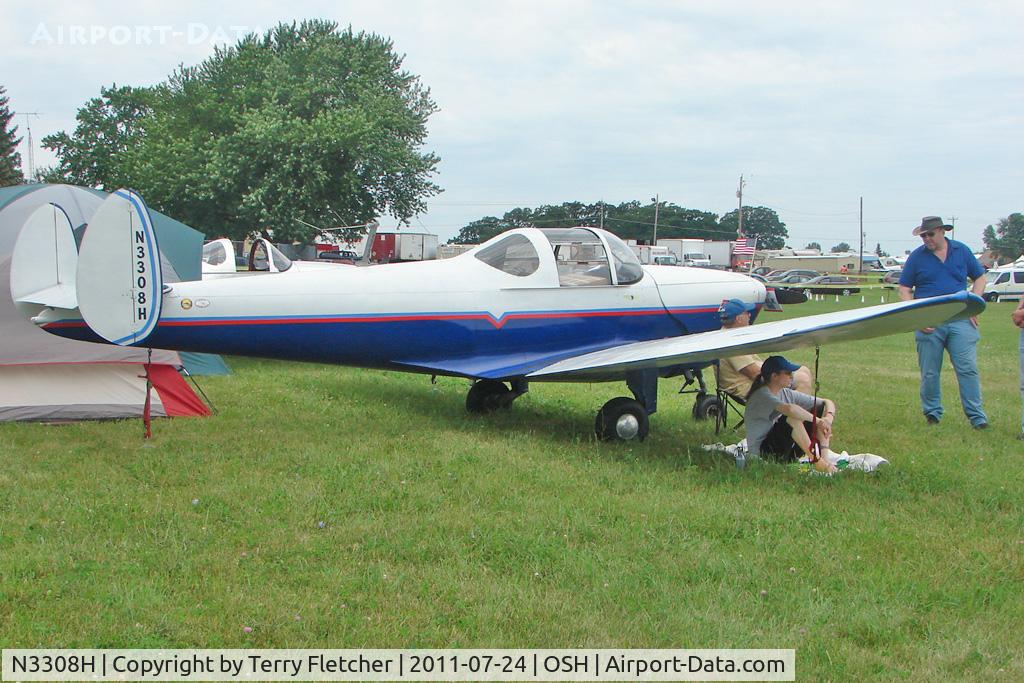 N3308H, 1946 Erco 415C Ercoupe C/N 3933, At 2011 Oshkosh