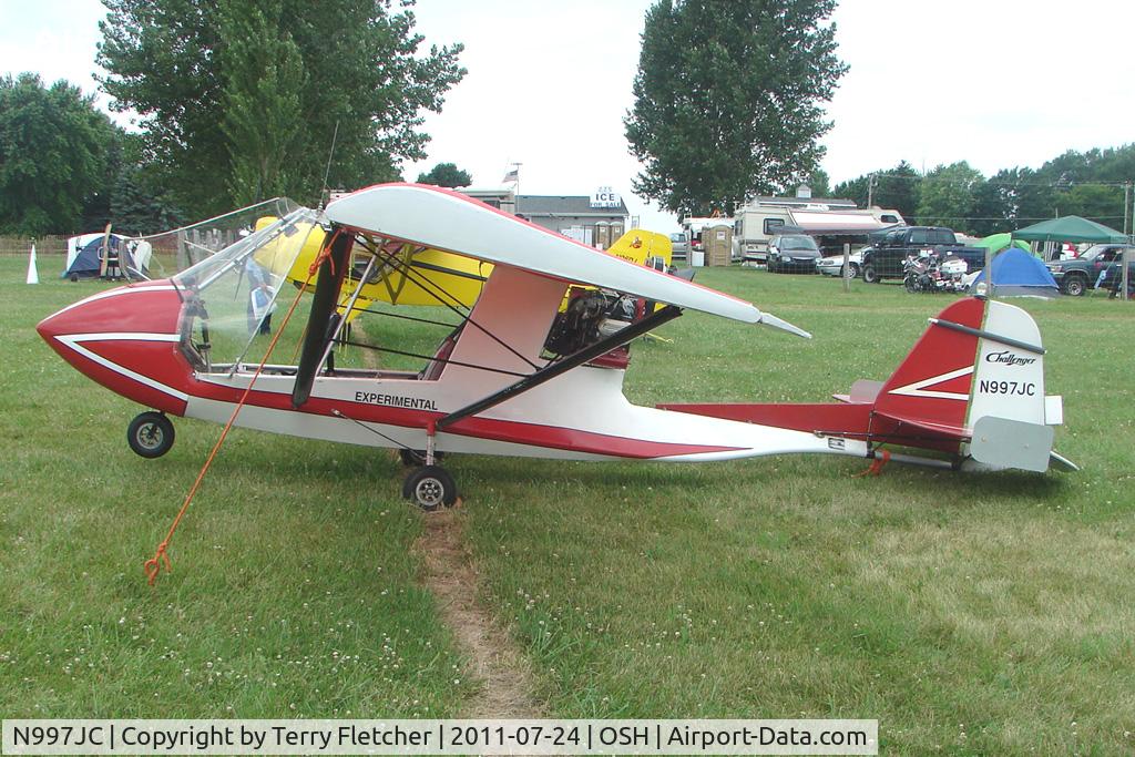 N997JC, Quad City Challenger II C/N CH2-0394-R-1126, At 2011 Oshkosh