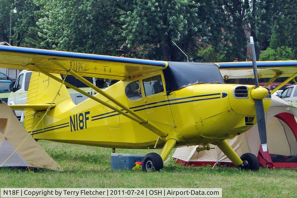 N18F, 1947 Stinson 108-2 Voyager C/N 108-3092, At 2011 Oshkosh