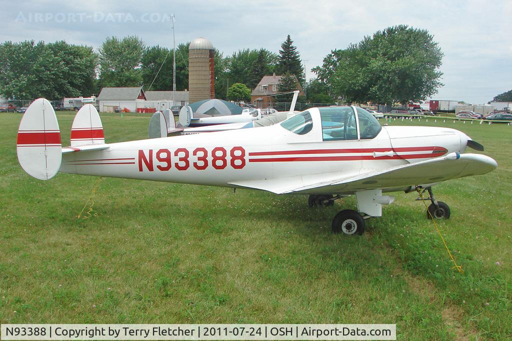 N93388, 1946 Erco 415C Ercoupe C/N 711, At 2011 Oshkosh